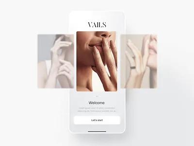 App onboarding fashion mobile app morph nails onboarding slider ui
