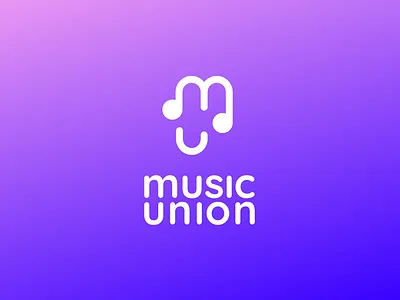 "Music Union" logo - #3 design graphic logo music note