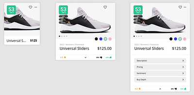 Advanced Product Cards ecommerce ui ux