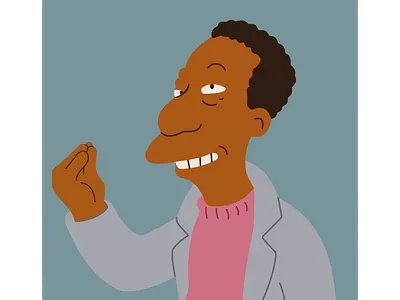 Vector traced Carl design illustration vector