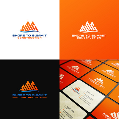 New Construction Logo Design branding construction logo creative fiverr fiverr.com fiverrgigs logo logo designer minimalist modern uqnie