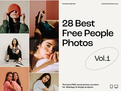 28 Best Free People Stock Photos for Web & App Design app design app ui design free free photos free resource freebie mobile app ui design stock photo ui design ui kit ui ux design web ui design webdesign 应用 应用界面 设计