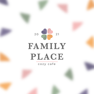 Logo Family Place branding cafe logo family logo logodesign logotype