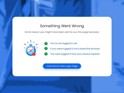 Something Went Wrong 2021 trend app clean ui design errormessage ui ui design ux