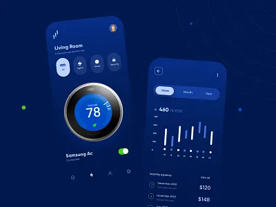 Smart Home Mobile App Design app interface minimal mobile mobile app mobile apps mobile ui mobileapp mobileappdesign ui ui design uiux ux ux ui design