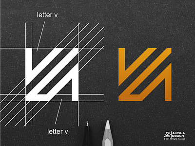 vs logo design alesha design awesome behance design dribbble elegant excellent grid initial initials inspirations instagram letter lettermark letters logo pinterest sketch vector vs