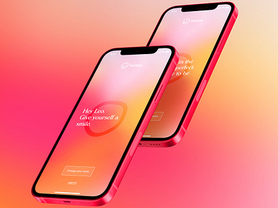 Helsie App app appstore buddy companion compliment design health healthy ios iphone mental health nice ui ux