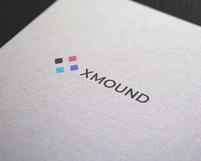 Logo Design Xmound brand creative creativity design designer graphic design logo logo design logodesign logos logotype modern typography