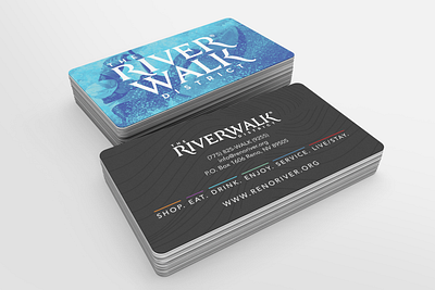 Riverwalk District branding design graphic design layout design nevada print reno river riverwalk riverwalk district truckee river web design website