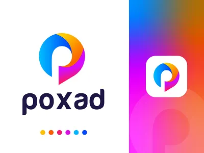 modern letter for tech company a b c d e f g h i j k l m app brand identity brand mark branding concept creative gradient graphic icon illustration initials letter logo designer logo designers modern logo designer n o p q r s t u v w x y z smart logo tech trendy