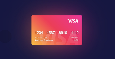 VISA card