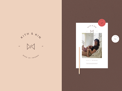 Kith and Kin bachoodesign branding design logo website