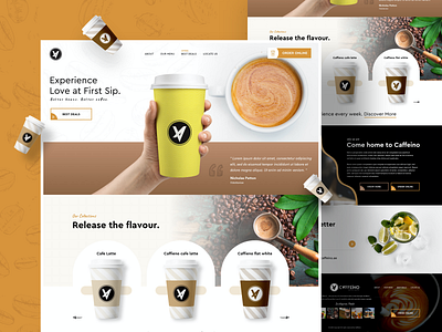 Coffee shop ui coffee coffee shop coffee website design ui ux ui design ui designs uidesign web web design webdesign website website concept website design websites