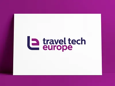 Travel Tech Europe Logo Designed by The Logo Smith brand brand design brand identity branding identity initials letter a letter r logo logo design logo designer logo marks logos negative space portfolio tech tech logo travel travel logo typography