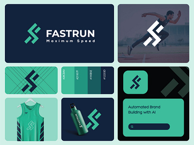 Sports logo, Brand identity abstract logo brand identity branding brandmark creative logo fitness logo lettermark logo logo branding logo design logo maker run logo speed logo sport logo sports branding sports logo sports wear logo