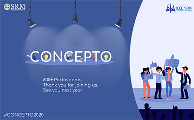 CONCEPTO - National Level Event branding design illustration instagram instagram post minimal