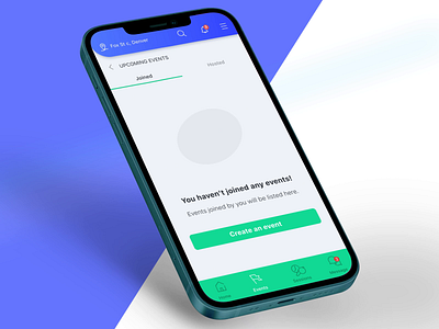 Interactive empty state UI aftereffects animation apple branding design emptystate interaction mobile app motiongraphics product productdesign technology ui user experience ux visual design