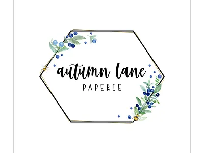 Blueberry Honeybee Hexagon Logo bee logo brand brand design brand identity branding branding design business branding design designs feminine logo flower logo illustration logo logo design logo design branding watercolor logo