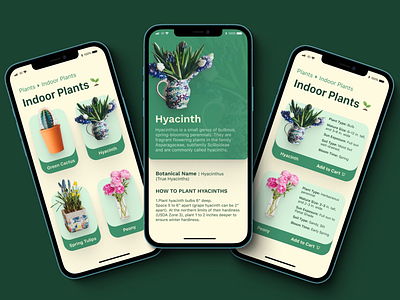 Planter App Design adobe all app app design branding design figma illustration inspiration redesign typogaphy ui ux ux design visual design xd design