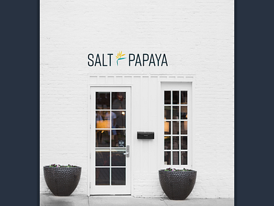 Salt & Papaya branding website