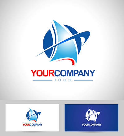 yacht logo animation art design graphic design icon logo logo design typography vector web