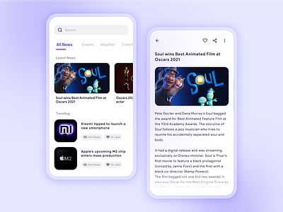 News app Visual Design dailyui dailyuichallenge design ebook news newsfeed newsletter newspaper reading soul ui ui design uidesign uiux