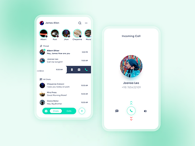 WhatsApp UI redesign concept call chat app chatting dailyui dailyuichallenge design phone ui ui design uidesign uiux whatsapp whatsapp redesign