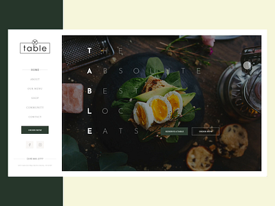 Table - UI design adobexd designer figma premium food sketch ui ui design uidesigner uiux user interface userinterface userinterfacedesign ux uxdesign uxdesigner webdesign website