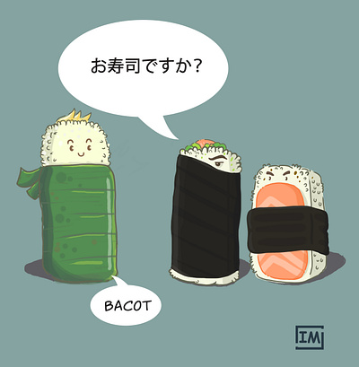 lemper cartoon food food illustration illustration indonesia indonesian food