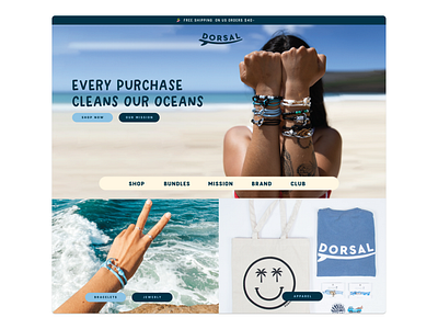 Dorsal → E-commerce Redesign ⚡️ branding design ecommerce figma graphic design illustration logo ui ux vector