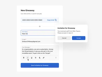 Daily 97. Giveaway ui ui ux ui design uidesign uiux ux ux ui ux design uxdesign uxui