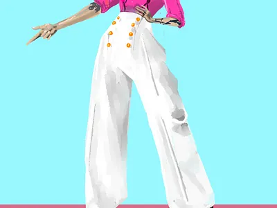 haz digital art harry styles illustration