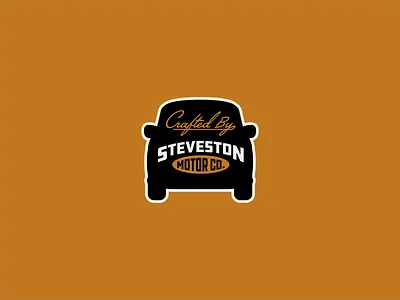 Motor Co. Branding alberta automotive brand brand identity canada cars classic mini craft crafted design edmonton garage gold logo mini cooper motor motorsport racing sticker yeg