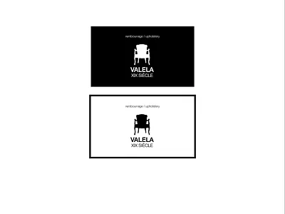 LOGO VALELA logodesign montreal upholstery