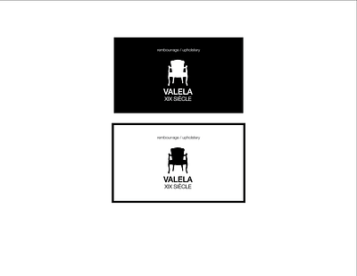 LOGO VALELA logodesign montreal upholstery