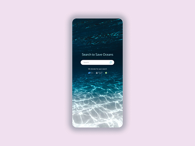 Daily UI 022 Search app daily ui daily ui 022 dailyui dailyuichallenge figma mobile mobile ui ocean search search bar ui uidesign uiux ux uxdesign