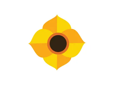 Sunflower vector art adobe illustrator branding designs illustraion logo design vector