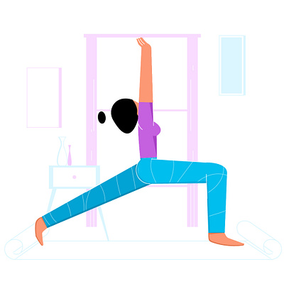 Yoga & Meditation App app behance branding design illustration illustrator meditation meditation app meditations minimal procreate ui vector yoga yoga app yoga pose yoga studio