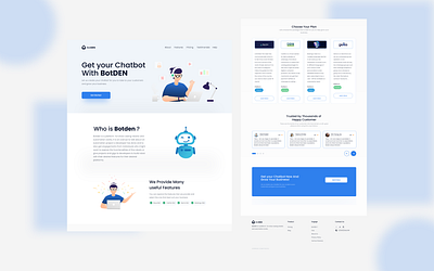 Botden redesign app branding design flat illustration minimal typography ui ux web website