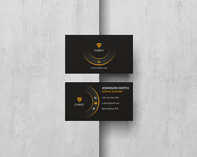 Business card - Cubeic adobe illustrator adobe photoshop branding business business card card clean corporate creative design graphic layout modern print professional simple stationery template vector visiting card