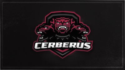 Cerberus Mascot Logo angry art branding cerberus demon design devil dog e sports evil hell illustration logo mascot mascot logo vector