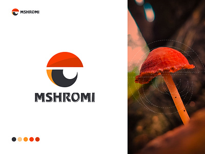 Mushroom Logo Mark brand identity branding creative logo design fast food logo food logo logo logo design logo designer logo mark mark modern logo modern loog monogram mushroom logo nature logo organic organic logo restaurant logo vector