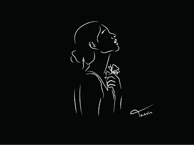 Female Silhouette Outline female illustrator feminine
