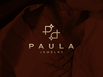 Paula Jewelry branding character design icon jewellery jewelry logo luxury plogo sophisticated symbol vector