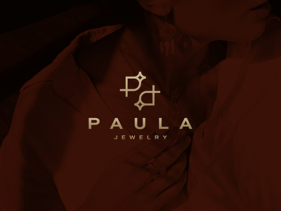 Paula Jewelry branding character design icon jewellery jewelry logo luxury plogo sophisticated symbol vector