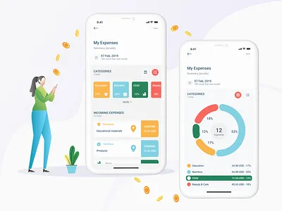 My Wallet - App IOS design ios ios app iphone mobile design wallet