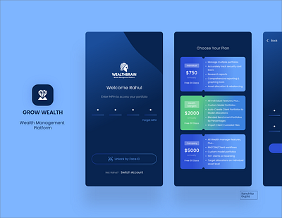 Onboarding Screens adobe adobe xd app design designer finance login onboarding ui ux vector