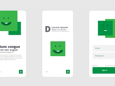 Onboarding Experiment mobile application onboarding ui uiux user experience user interfae ux