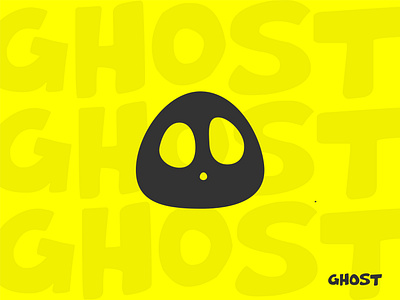 CUTE GHOST BRANDING adobe illustrator cool logo cute art design flat design ghost logo graphic design logo minimal ghost logo minimal logo design minimal website design minimalist logo minimalistic mobile app design modern logo vector illustration website design