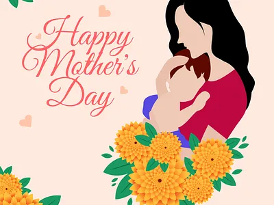 Mother s Day illustration art artlover branding brushes design illustration illustrator vector